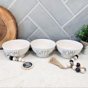 Rae Dunn HOME SWEET HOME Cereal Bowl Set